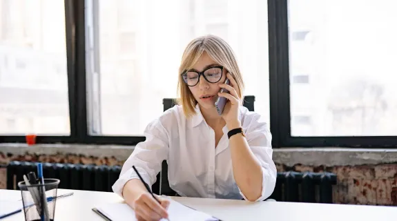 a-woman-making-a-phonecall