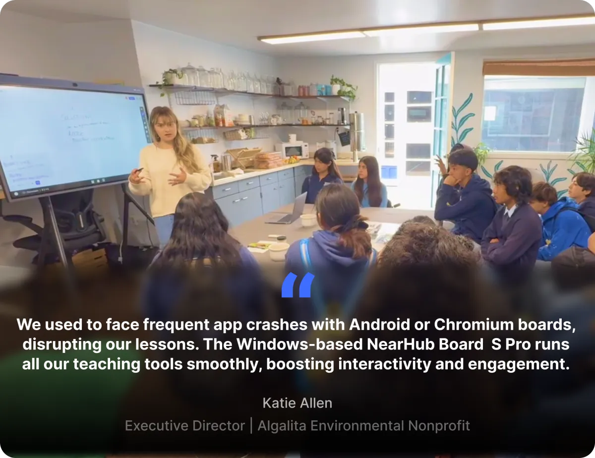 Nearhub Board S pro interactive panel board for teaching
