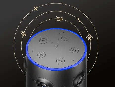 Nearity 360 Allien Conference Camera for business in a conference room