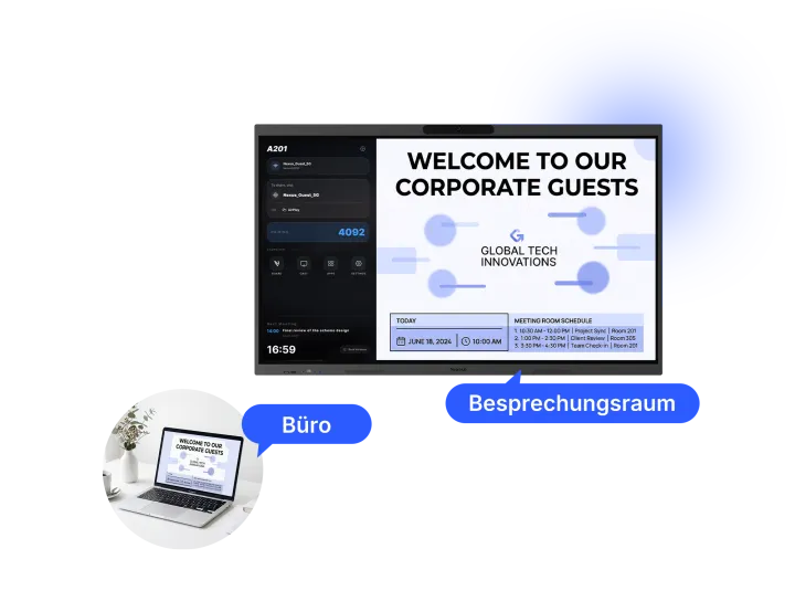 NearHub touch screen whiteboard software and apps free