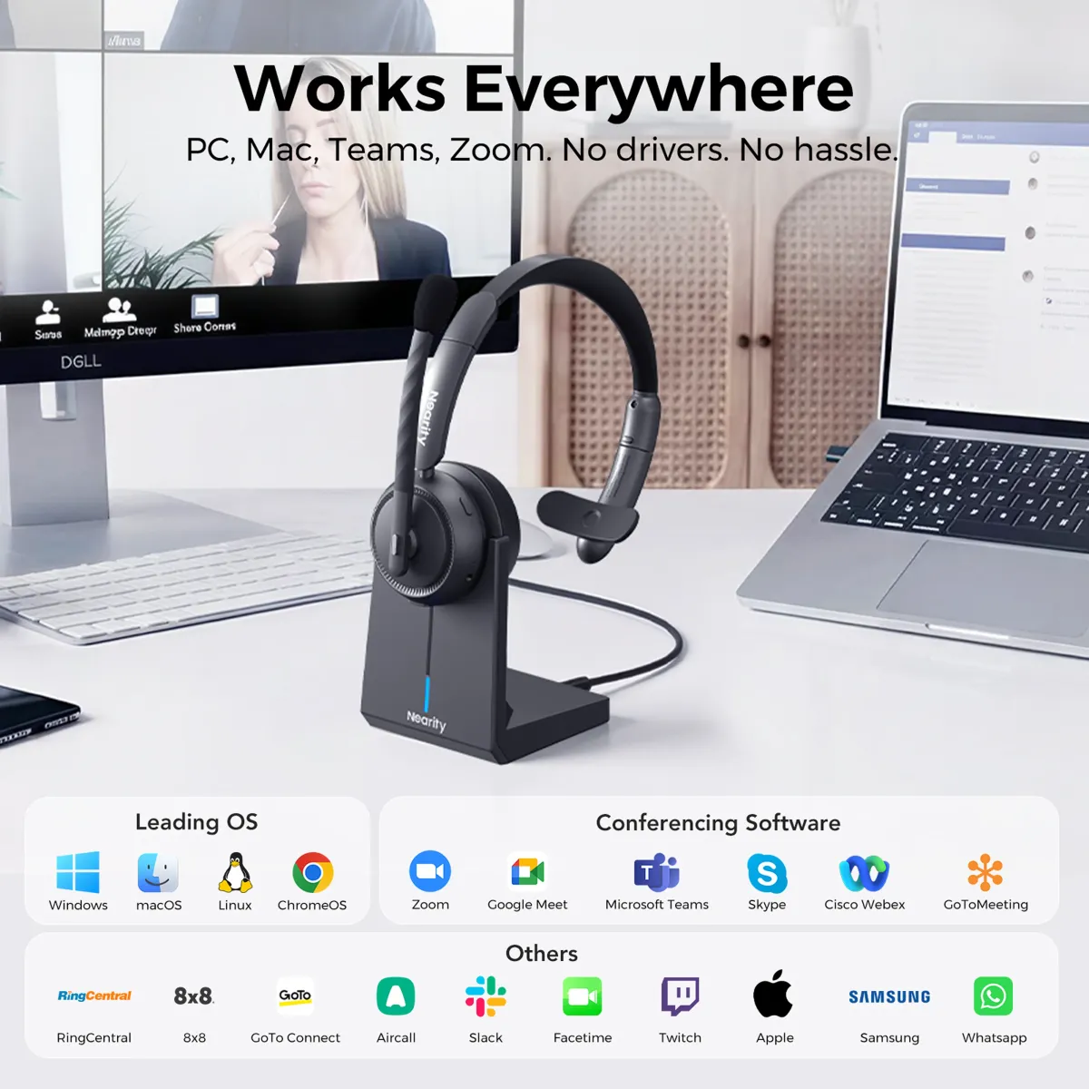 single ear bluetooth headset compatibility