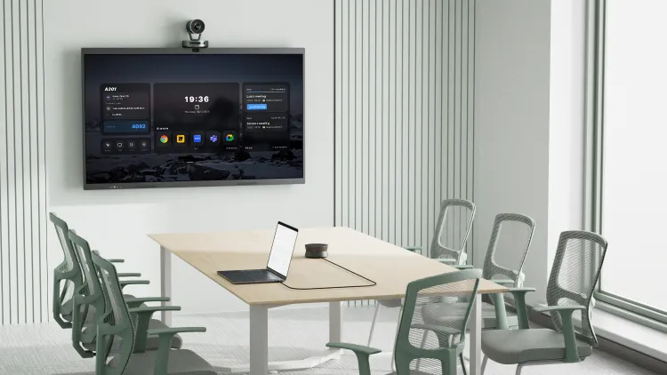 small meeting room setup