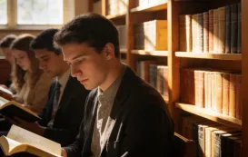 students rea the bible