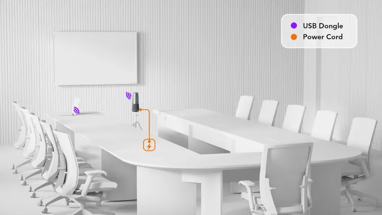 u shaped meeting room c46s wireless setup
