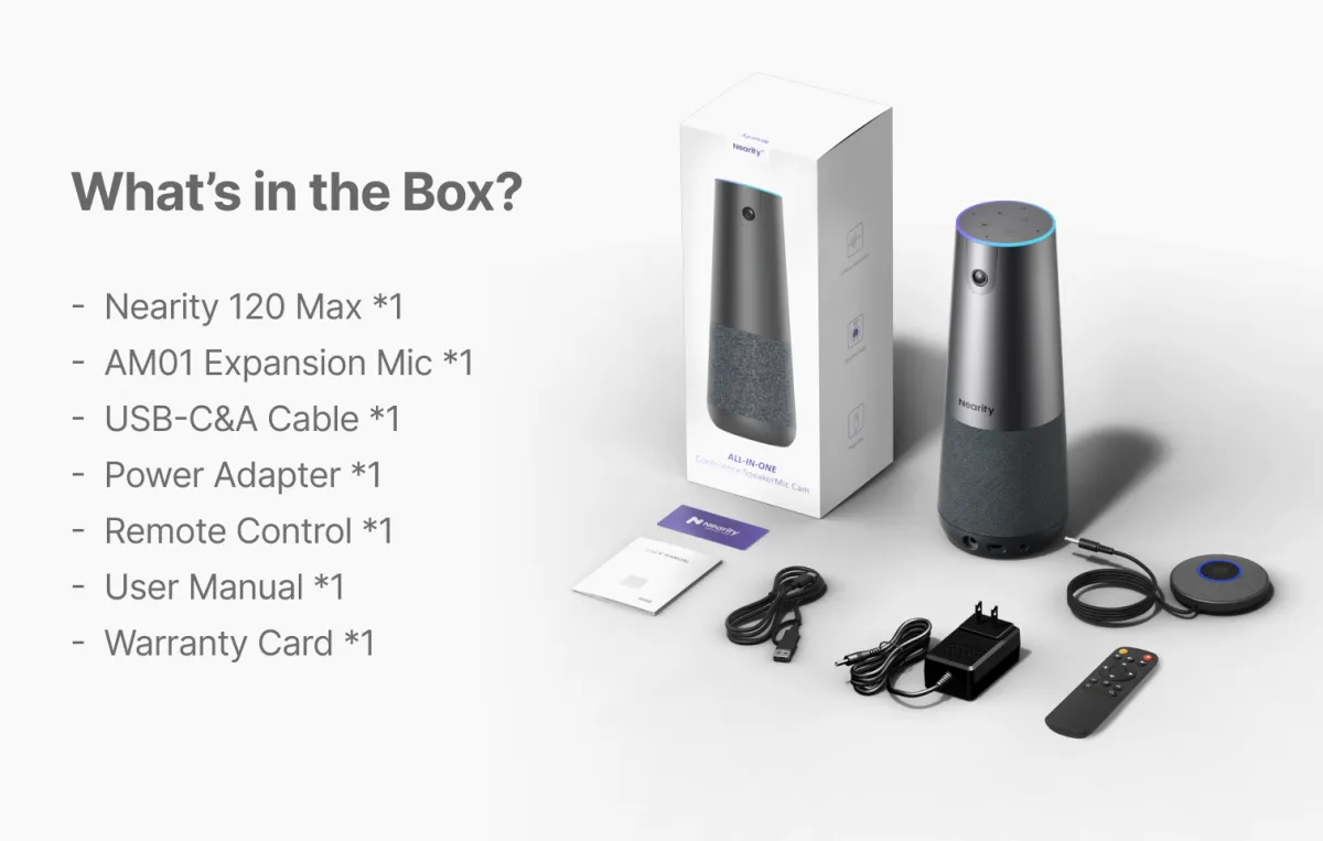 unboxing conference room camera 2