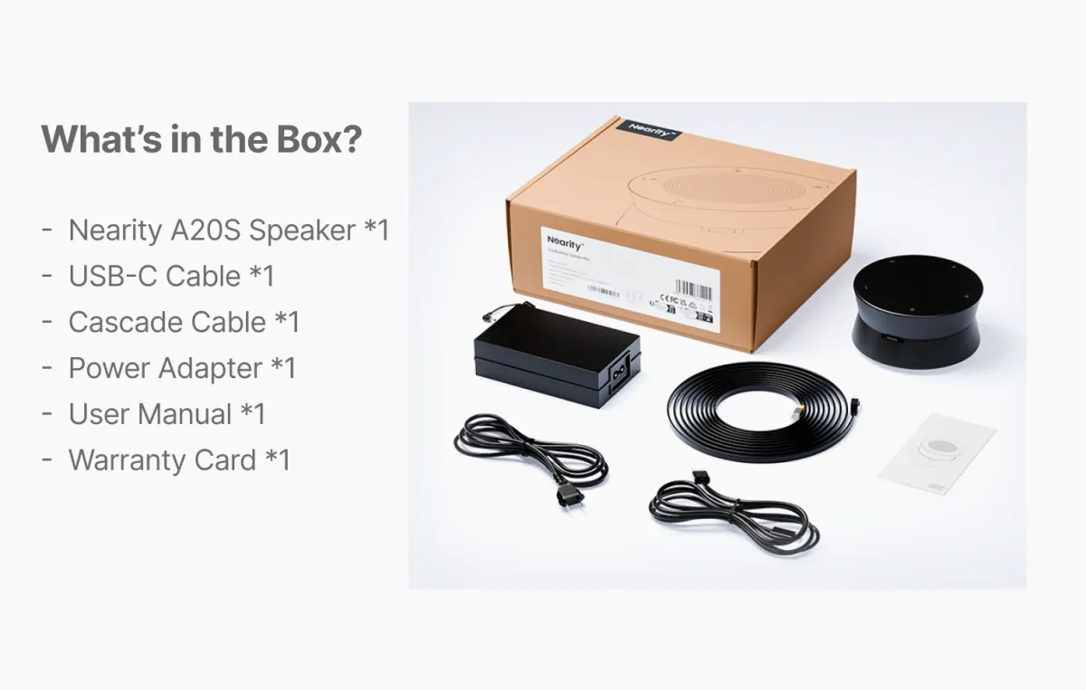 unboxing conference speaker