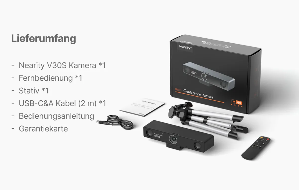unboxing conference webcam