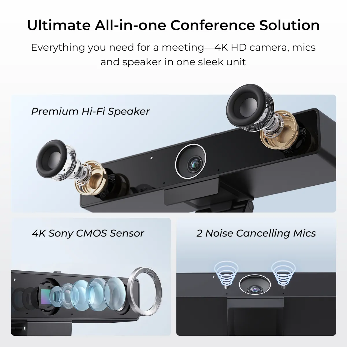v30s all in one conference webcam