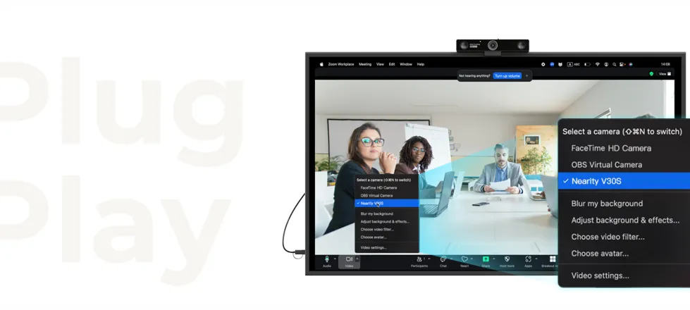 Nearity V30S best conference webcam for classroom teaching