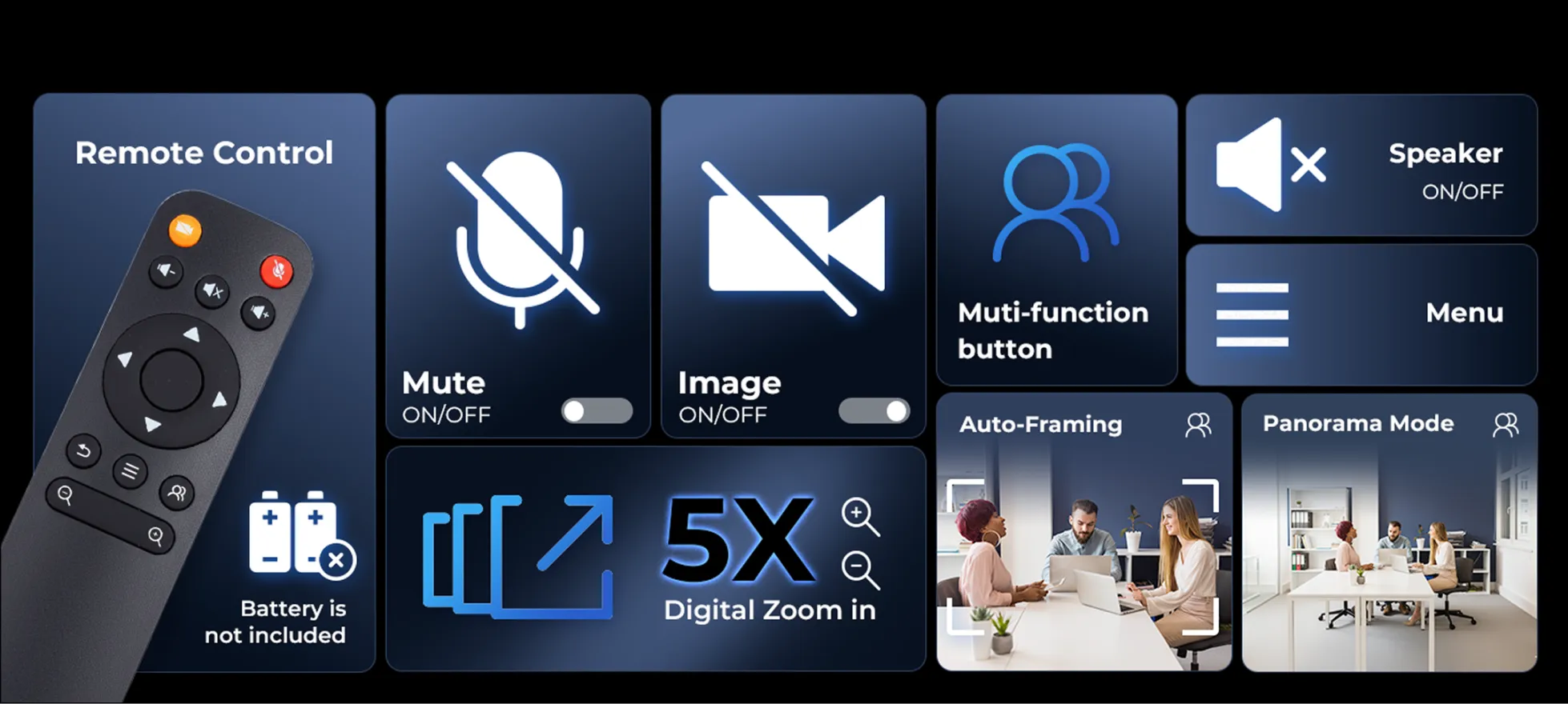 Nearity 120 Max best conference camera  for business productivity