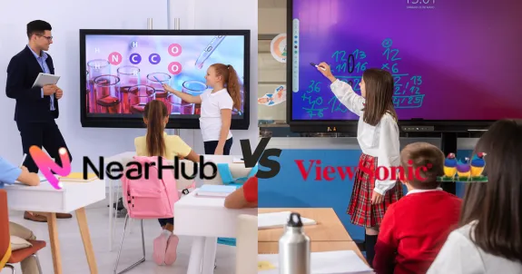 Vergleich von zwei marken von viewsonic