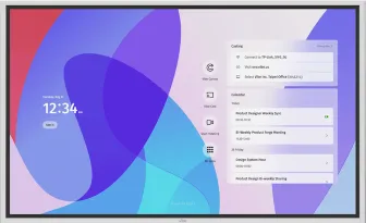 Android/Chromium NearHub touch screen interactive smart board for office