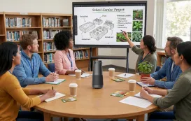 PTA School Garden Building Meeting