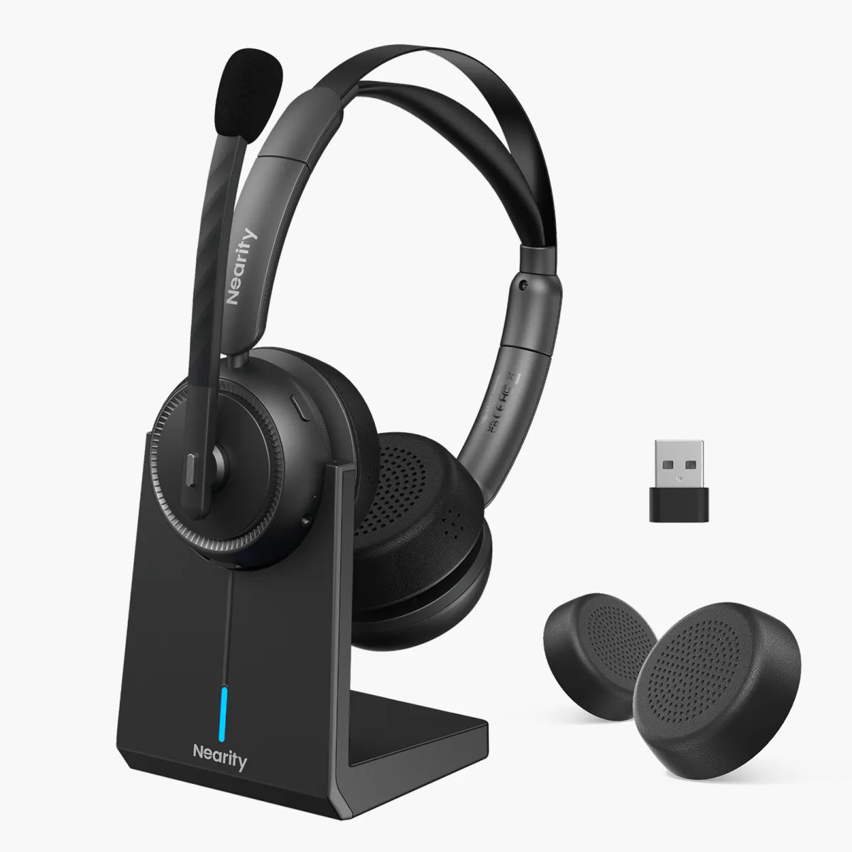 wireless headphone with noise cancelling mic ep320